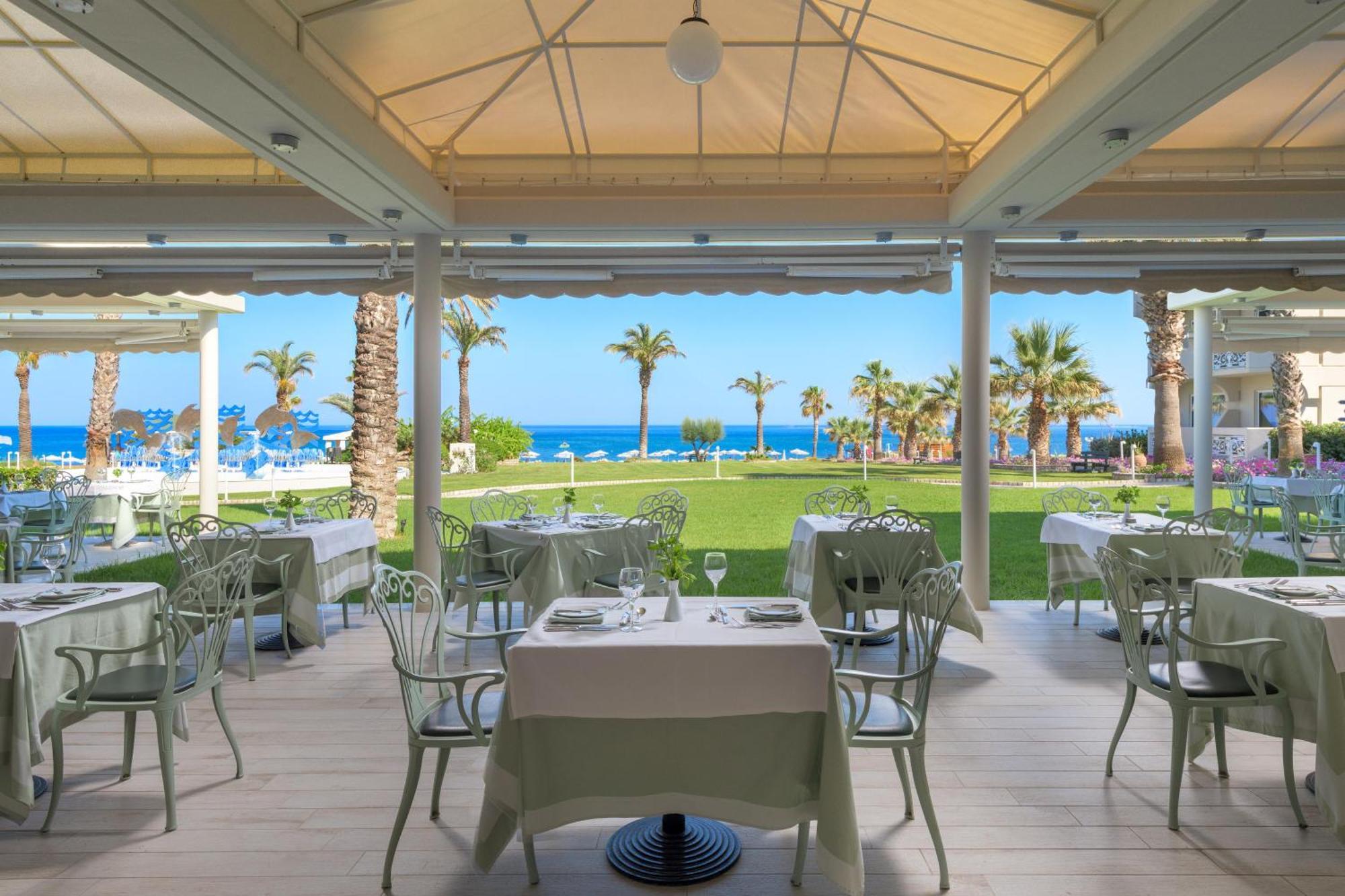 Rodos Palladium Leisure & Wellness Kallithea  Exterior photo The restaurant at the hotel